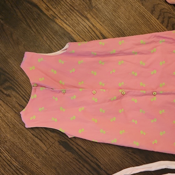 Lot 2 Big Girls Size 7 Smocked Dresses - Picture 5 of 7